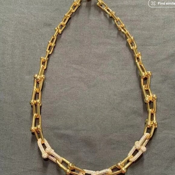 Authentic Louis Vuitton Lock&Key w/unbranded 925 Pure Silver/Goldplated Necklace - Picture 13 of 16